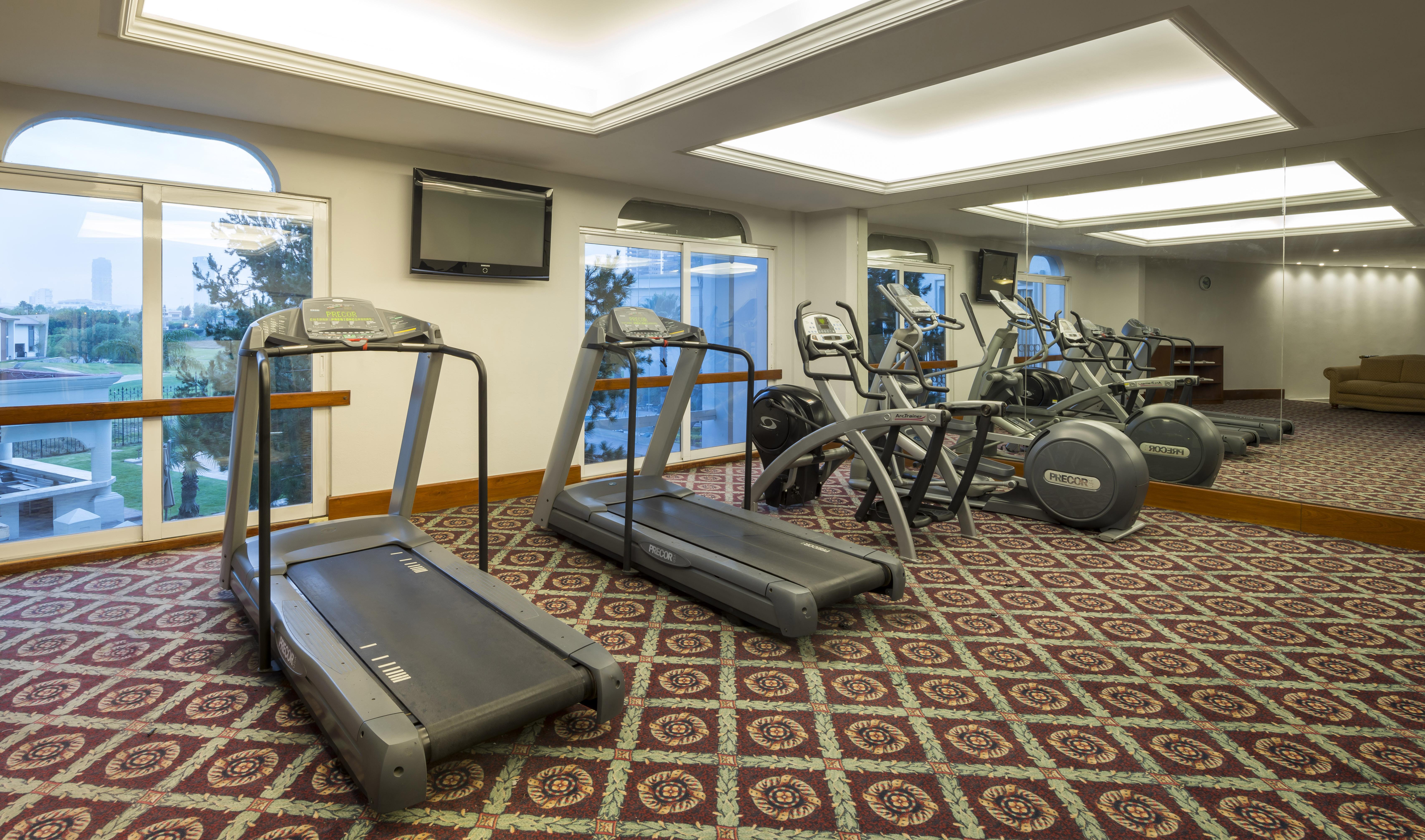 Camino Real Puebla Angelopolis Hotel Exterior foto A treadmill